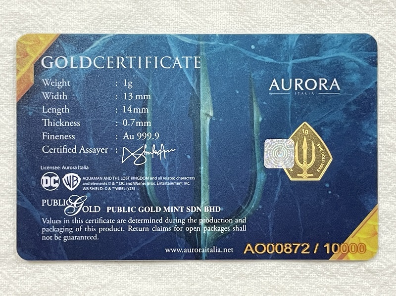 AYRORA 漫威 水行俠