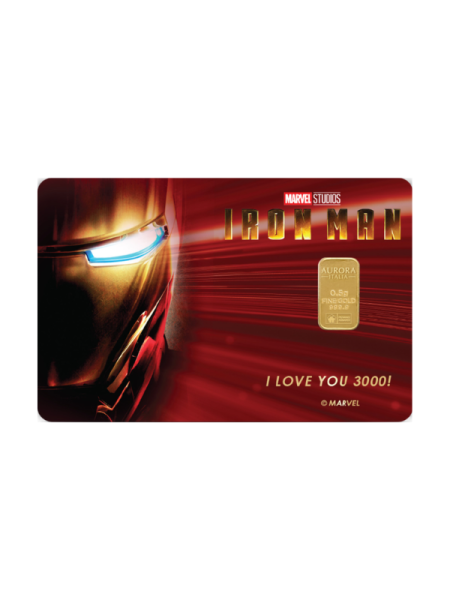AURORA 漫威 鋼鐵人 我愛你3000