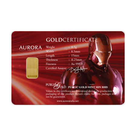 AURORA 漫威 鋼鐵人 我愛你3000