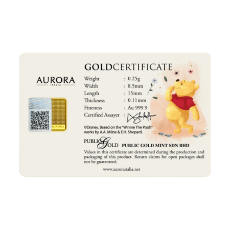 AURORA 迪士尼 小熊維尼