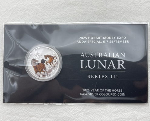 澳洲伯斯 2026 生肖 馬 彩色版 25K02