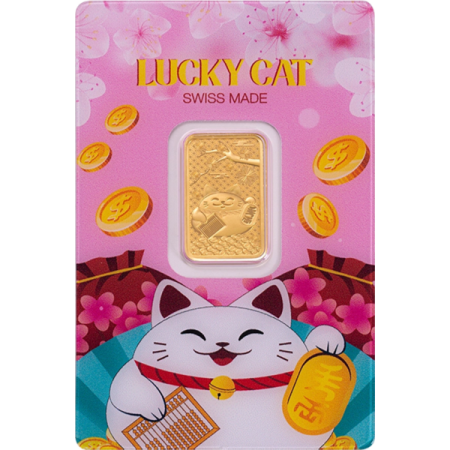長慶金鑽 x PAMP 2024 Lucky Cat 招財貓