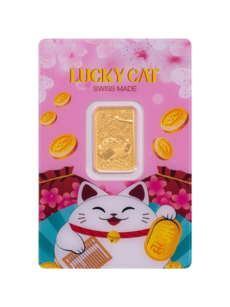 長慶金鑽 x PAMP 2024 Lucky Cat 招財貓