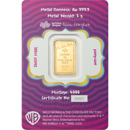 PAMP 巧克力冒險工廠 威利·旺卡 巧克力