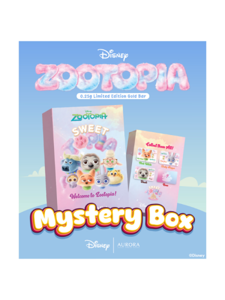 AURORA 迪士尼 動物方城市 盲盒