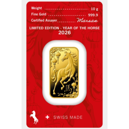 賀利氏 2026 生肖 馬 10克